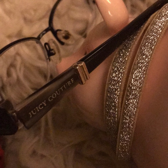 Juicy Couture glasses Rose Gold heart frames ?? main image 8